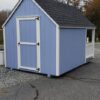 Amish Built Blue Playhouse Shed 8'x12' w/ Ladder & Loft - Image 4
